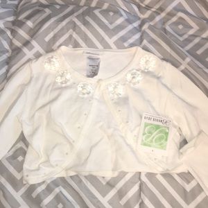 long sleeve girls crop sweater